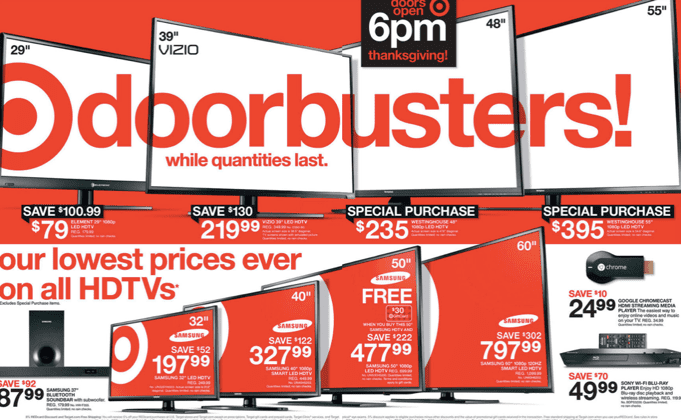 Leaked Target Black Friday Doorbusters Ad & Flyer