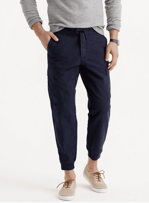 tan jogger pants