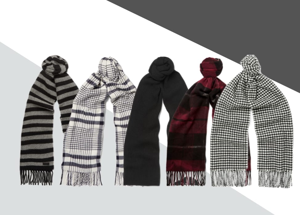 12 Best Mens Scarves for Winter 2019 - Wool, Plaid, & Cashmere Scarf Ideas