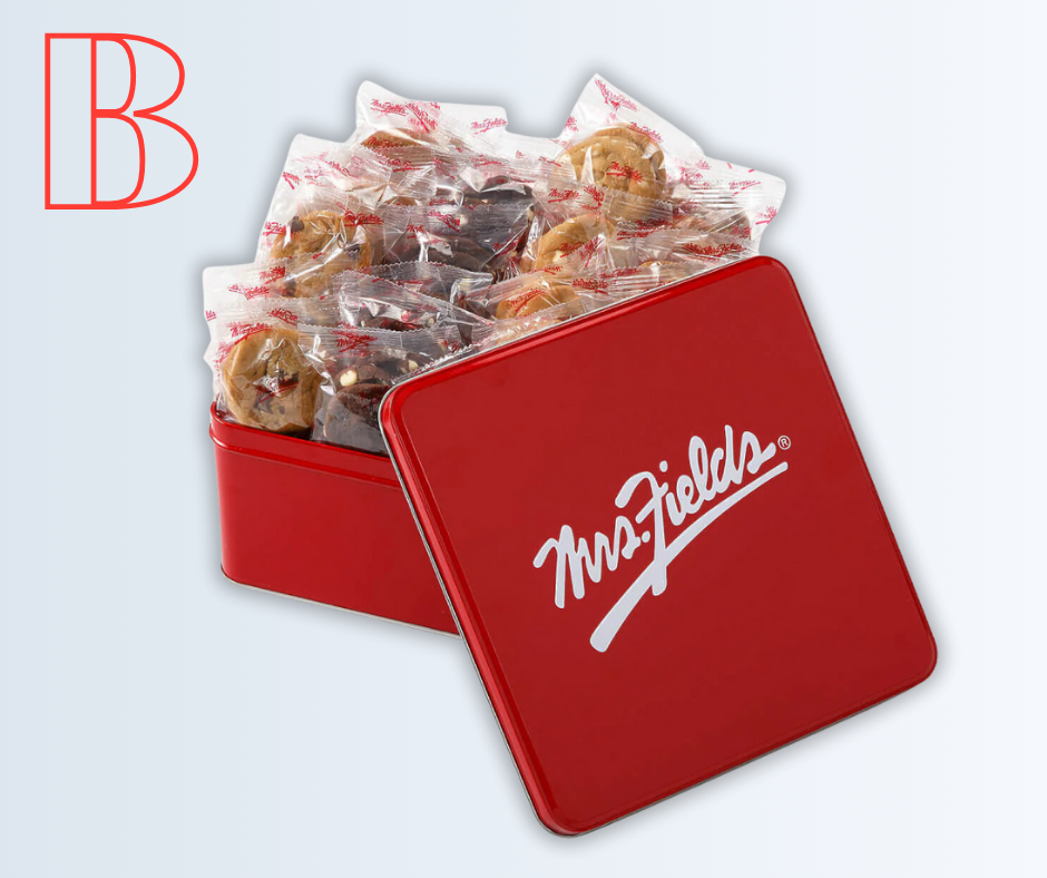 Mrs Fields Gift Tin