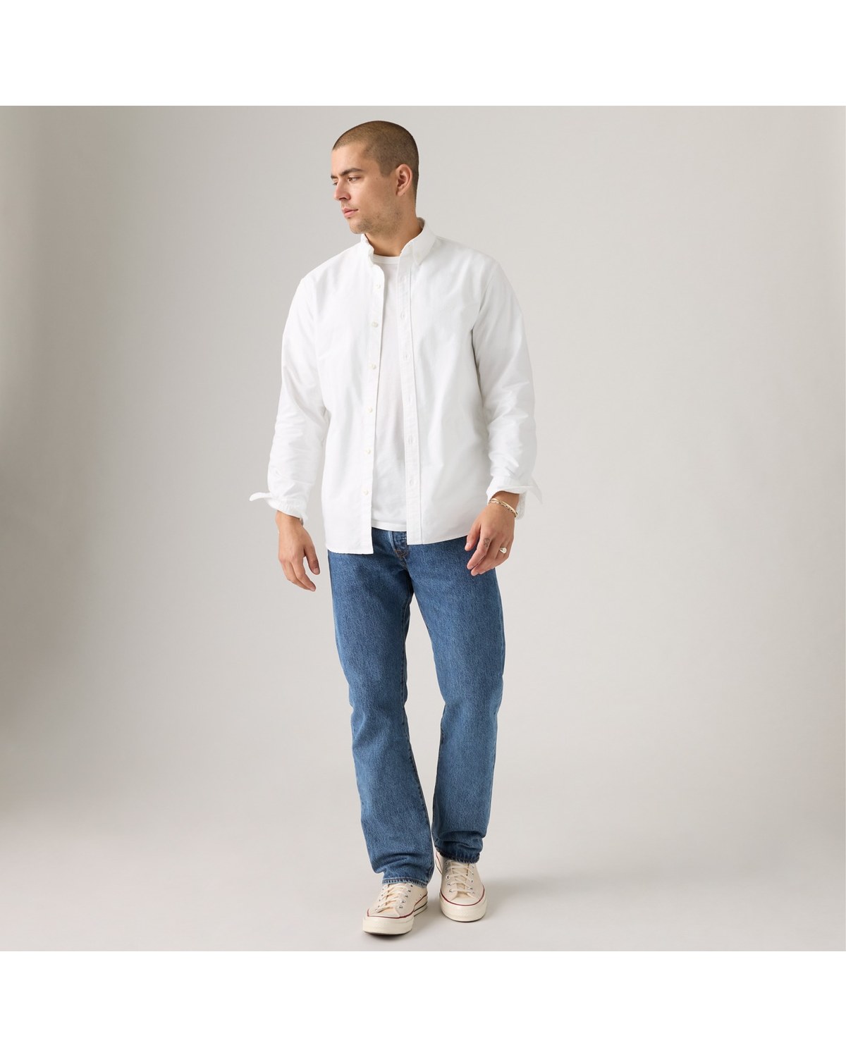 Levi's 501 Original jean in a mid blue wash