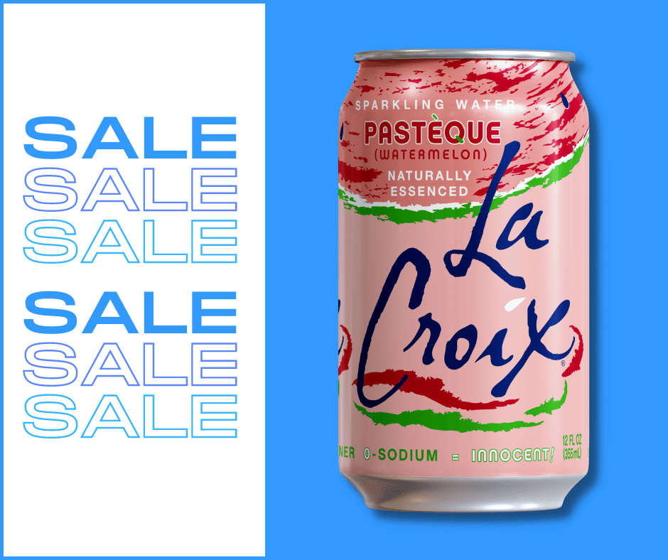 LaCroix on Sale this Spring!! - Deals on La Croix Seltzer Water