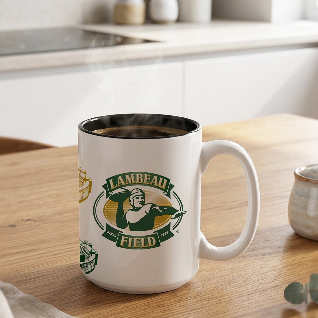 Lambeau Field Iconic Sketch Ceramic Mug