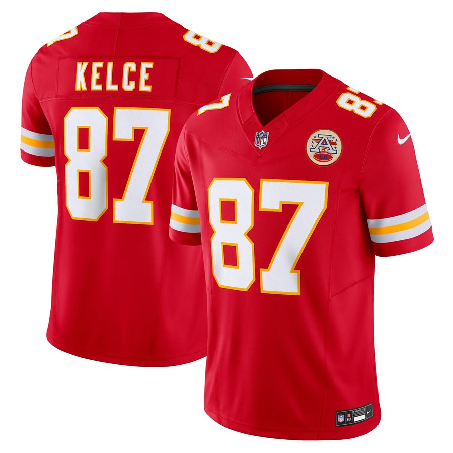 Travis Kelce Kansas City Chiefs Nike Vapor F.U.S.E. Limited Jersey