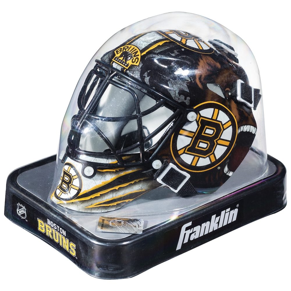 Boston Bruins Franklin Sports Replica Mini Goalie Mask