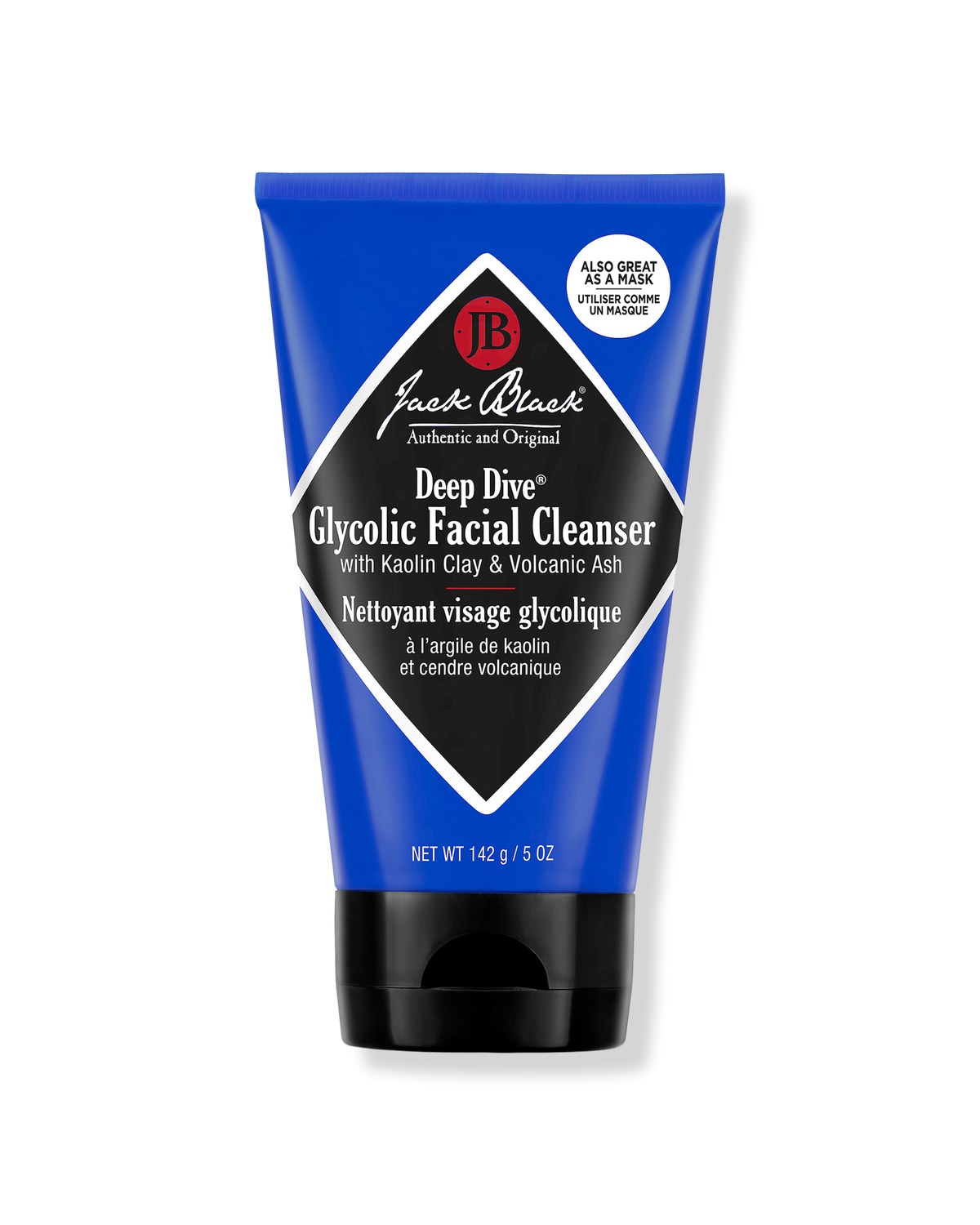Jack Black Deep Dive Glycolic Facial Cleanser tube