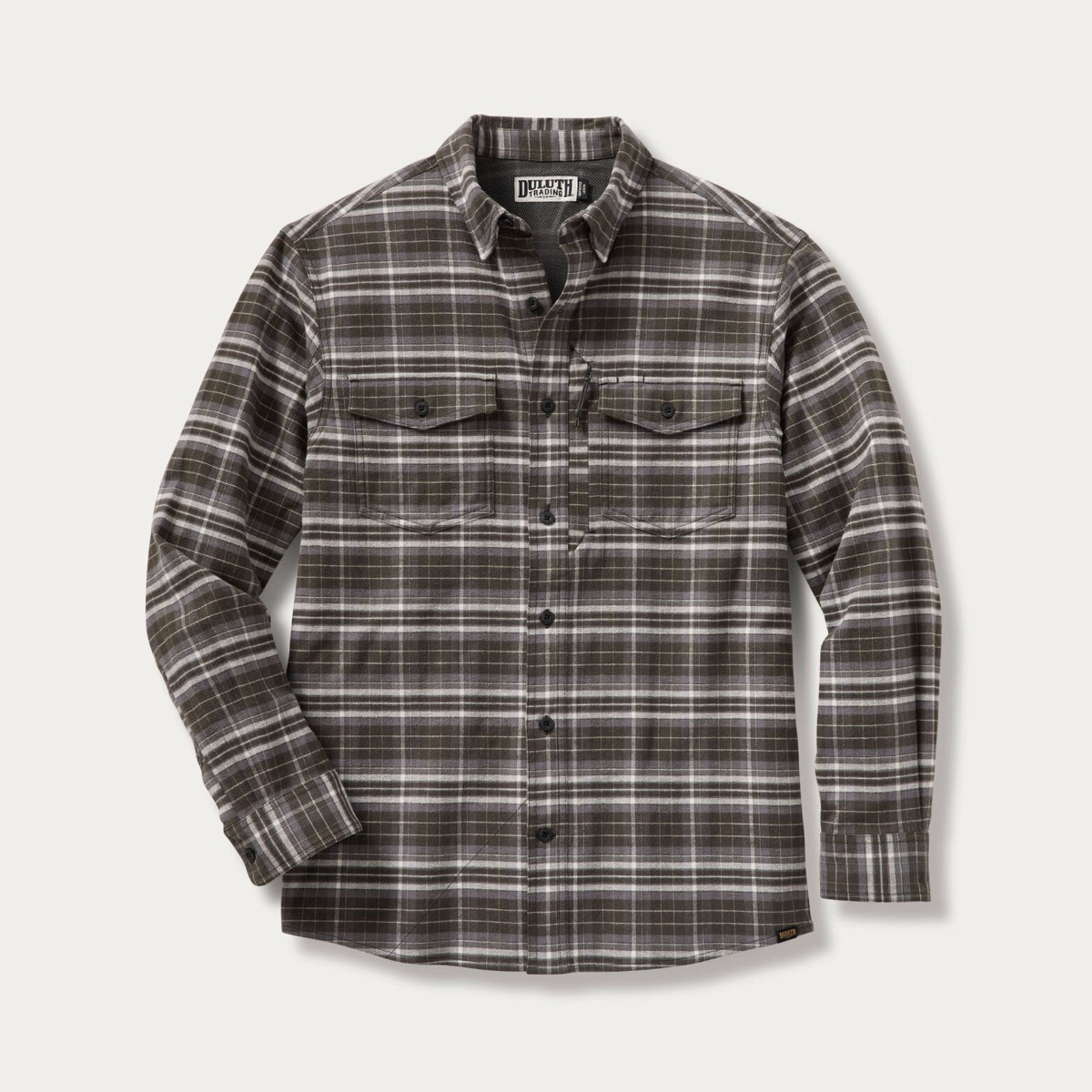 Duluth Trading No Quit Utility Standard Fit Flannel Shirt