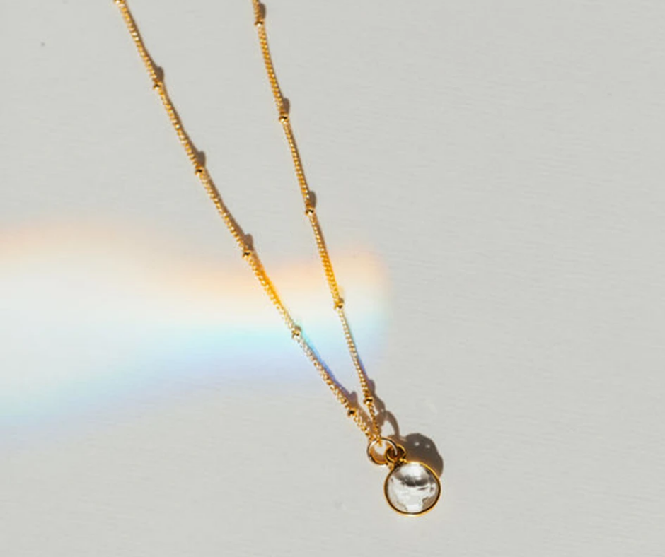 Made By Mary Prism Gemstone Necklace