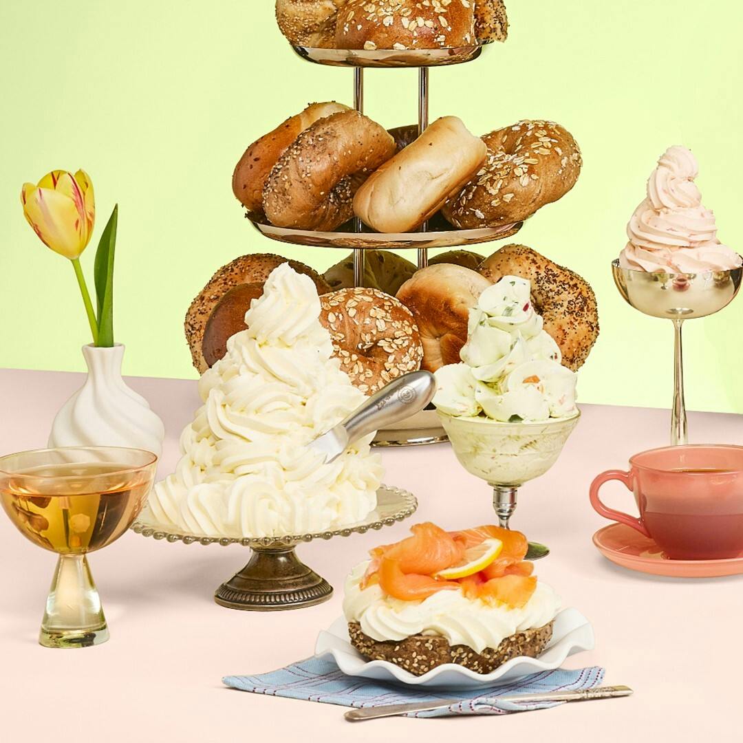 New York Bagel Brunch for 6 with 6 Free Bagels and Half a Pound of Free Cream Cheese by Ess-a-Bagel