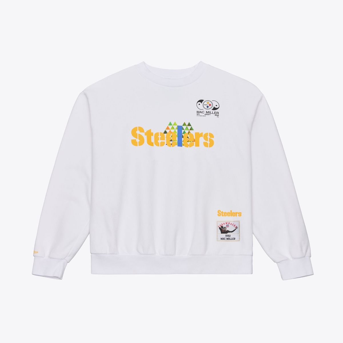 Mac Miller x Pittsburgh Steelers Blue Slide Park Sweatshirt