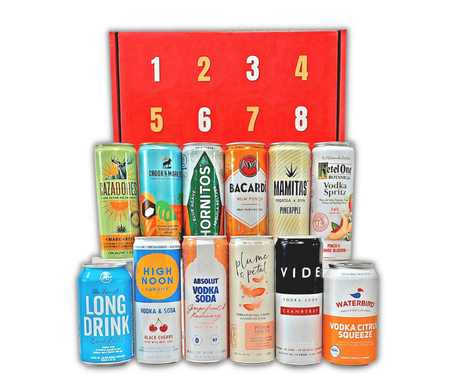 Canned Cocktail Advent Calendar