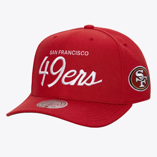 San Francisco 49ers Scarlet Head Coach Pro Crown Snapback Hat