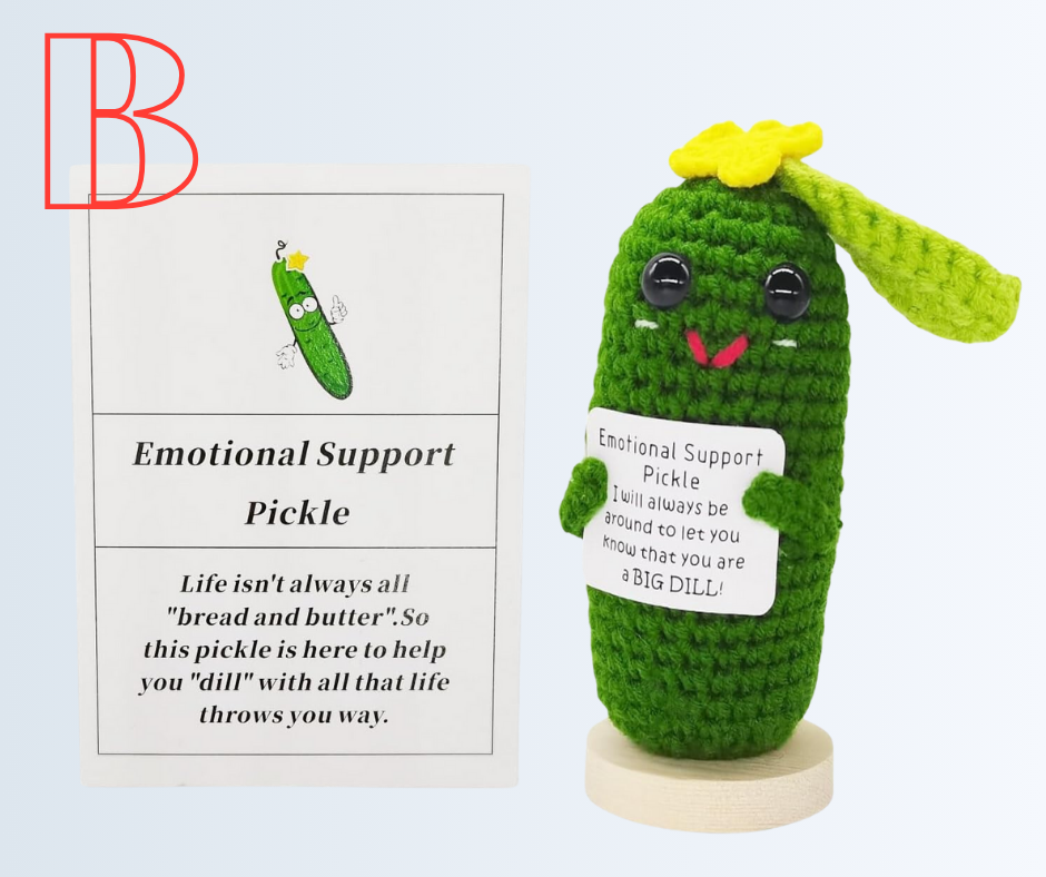 Emotional Support Pickle 