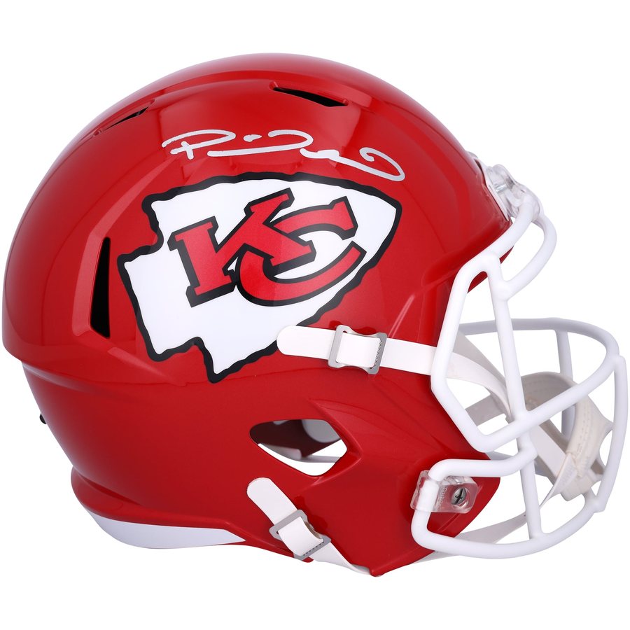 Patrick Mahomes Autographed Super Bowl LVIII Champions Riddell Speed Replica Helmet