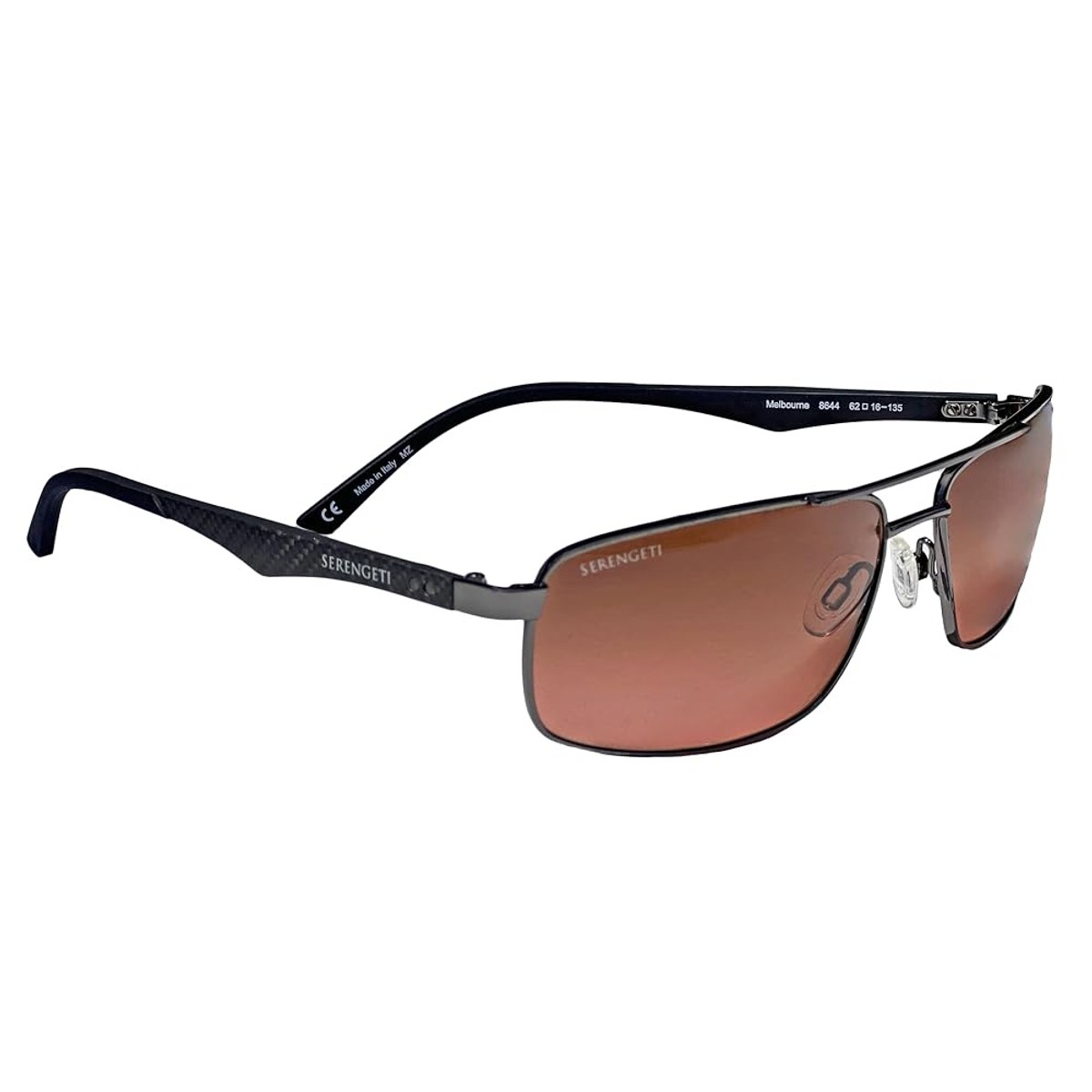 Serengeti Melbourne photochromic driving sunglasses in acetate