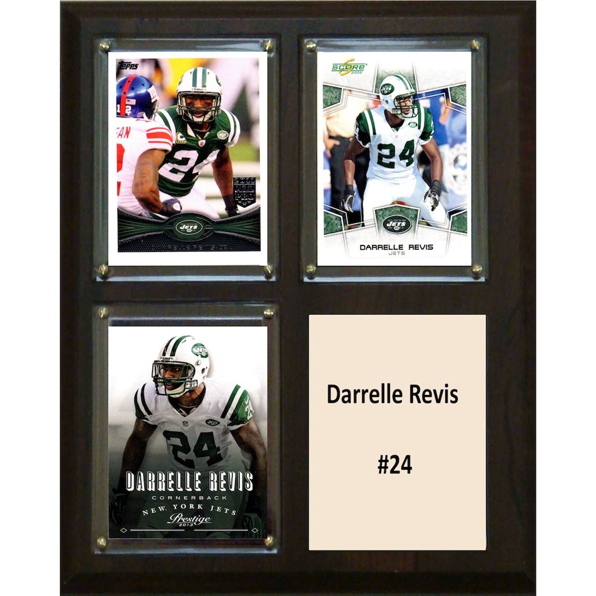Darrelle Revis New York Jets 8 by 10 Plaque