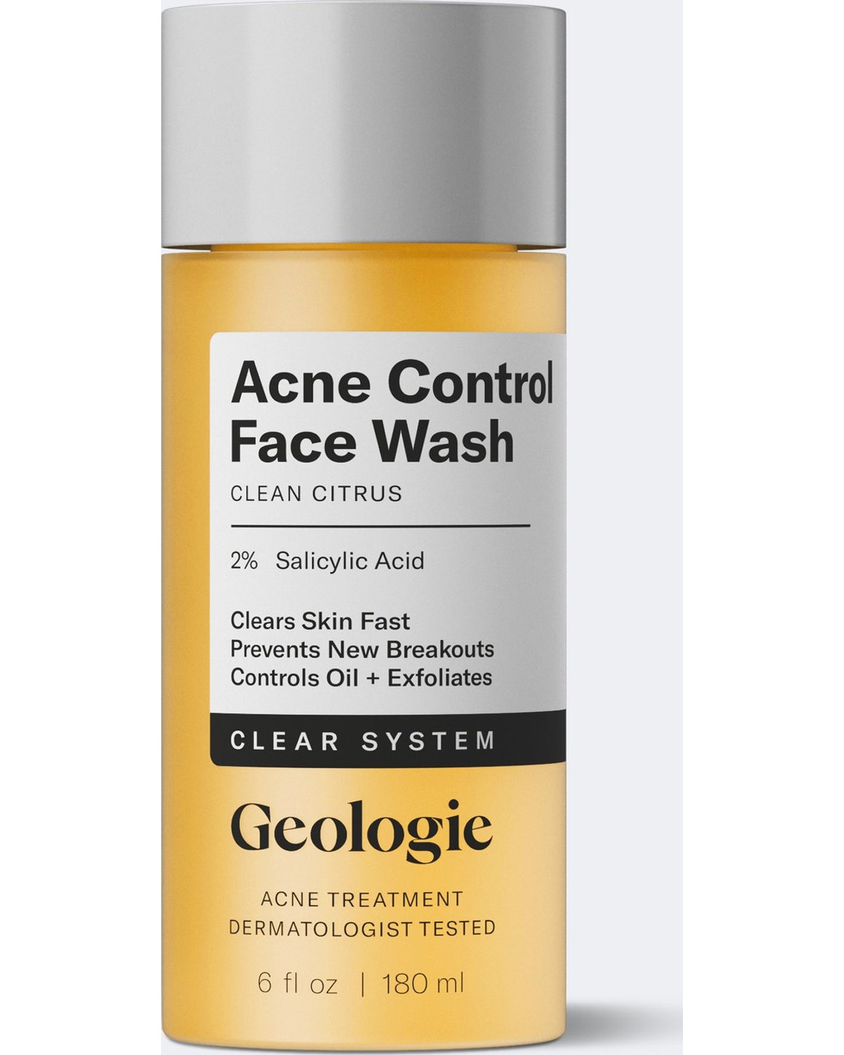 Geologie Acne Control Face Wash bottle