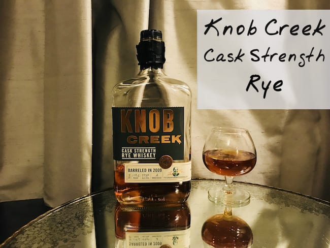 Knob Creek Cask Strength Rye Whiskey