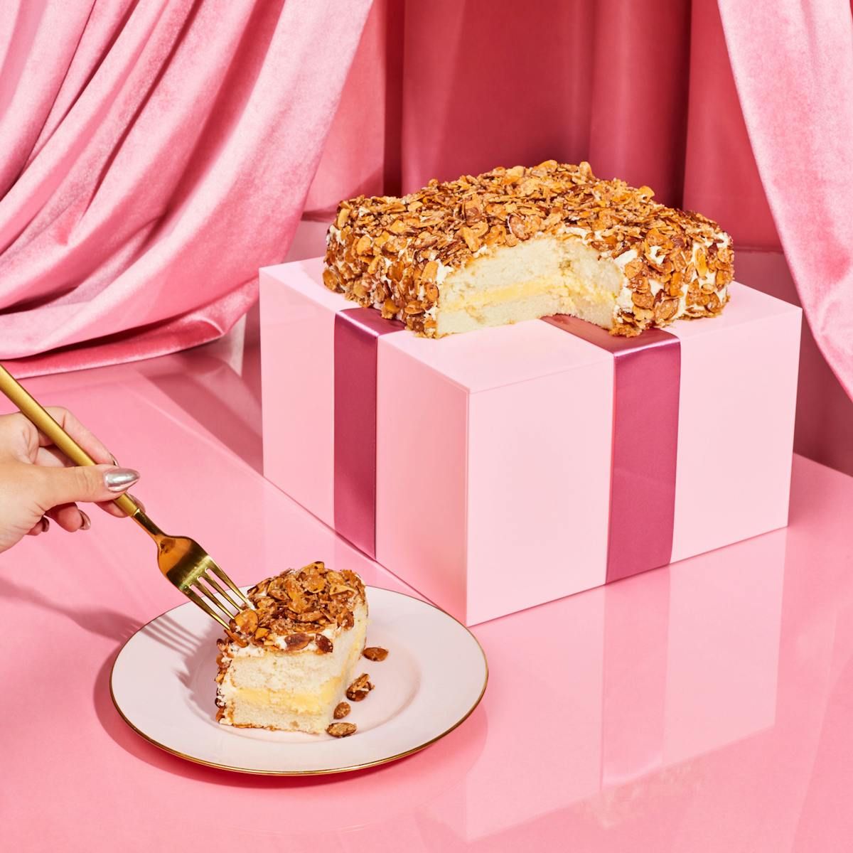 Burnt Almond Torte by Prantl's Bakery