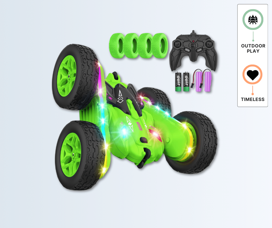Remote Control Stunt Car with Lights