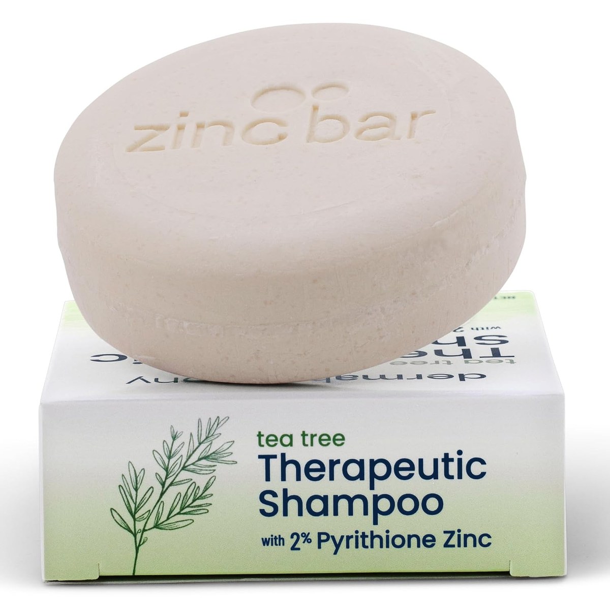 DermaHarmony 2 percent pyrithione zinc tea tree shampoo bar