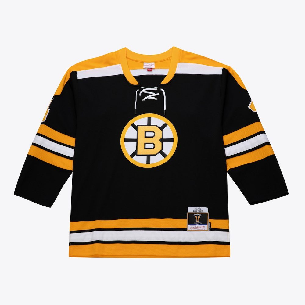 Bobby Orr Mitchell & Ness 1971-72 Black Power Play Player Jersey