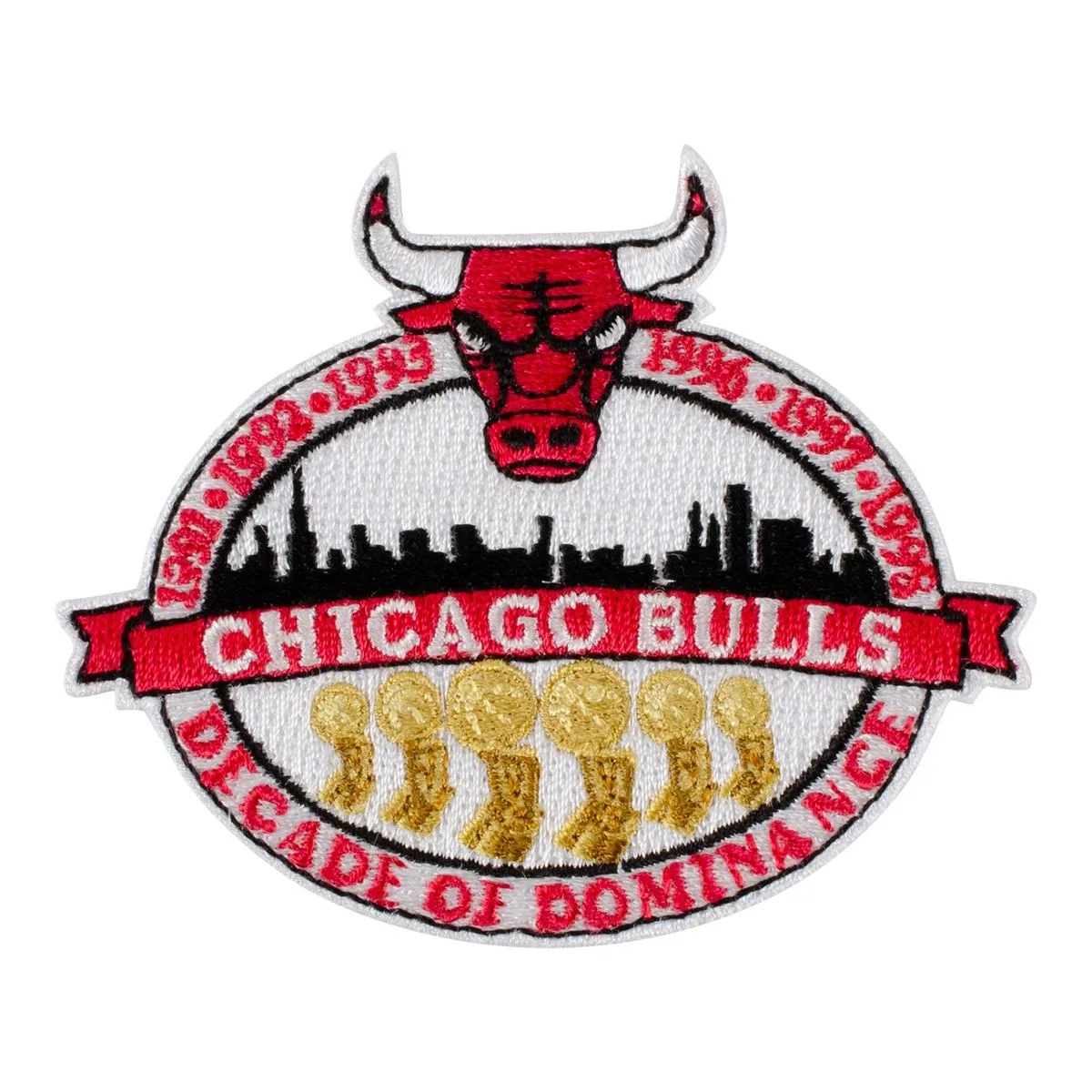 Chicago Bulls Decade of Dominance Emblem