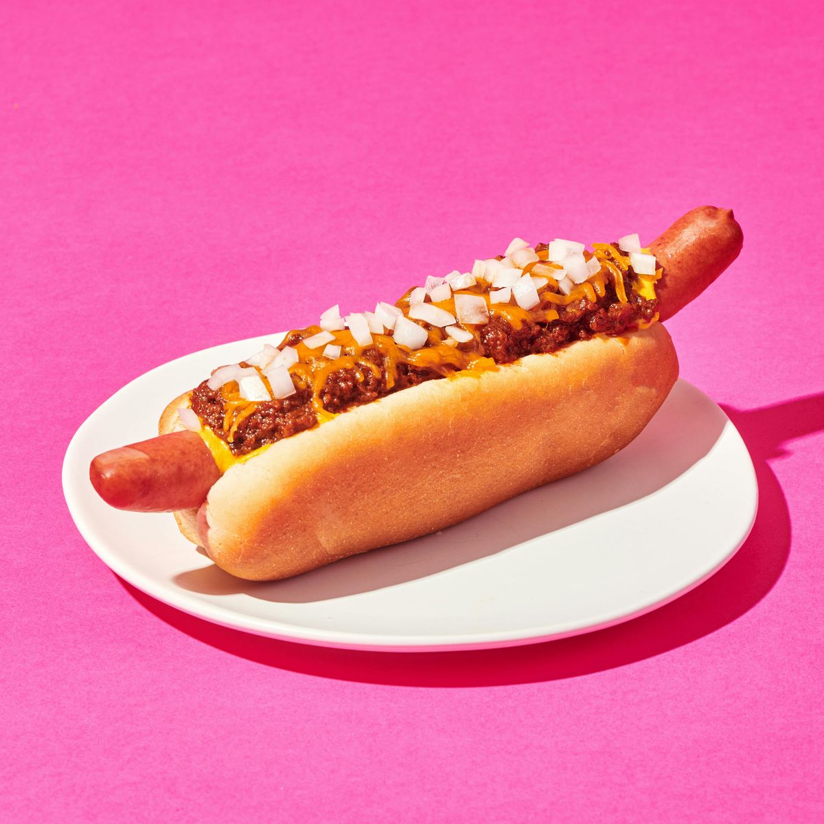 Chili Cheese Hot Dog Kit, 12 Pack, by Pink's Hot Dogs
