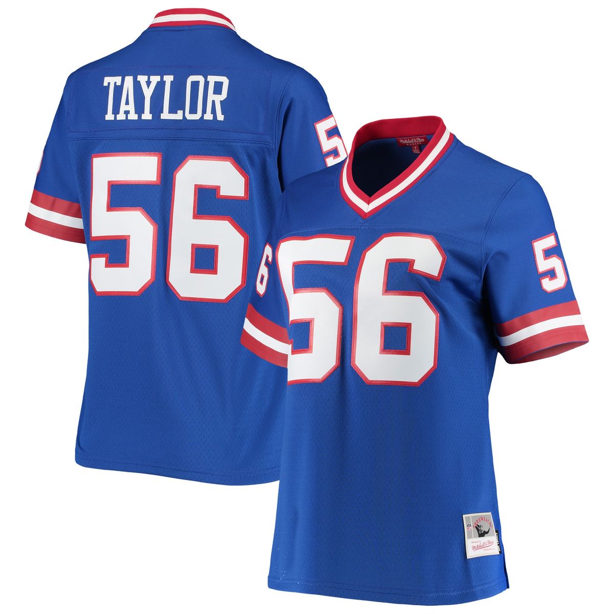 Women's Lawrence Taylor Royal New York Giants 1986 Legacy Replica Jersey by Mitchell & Ness