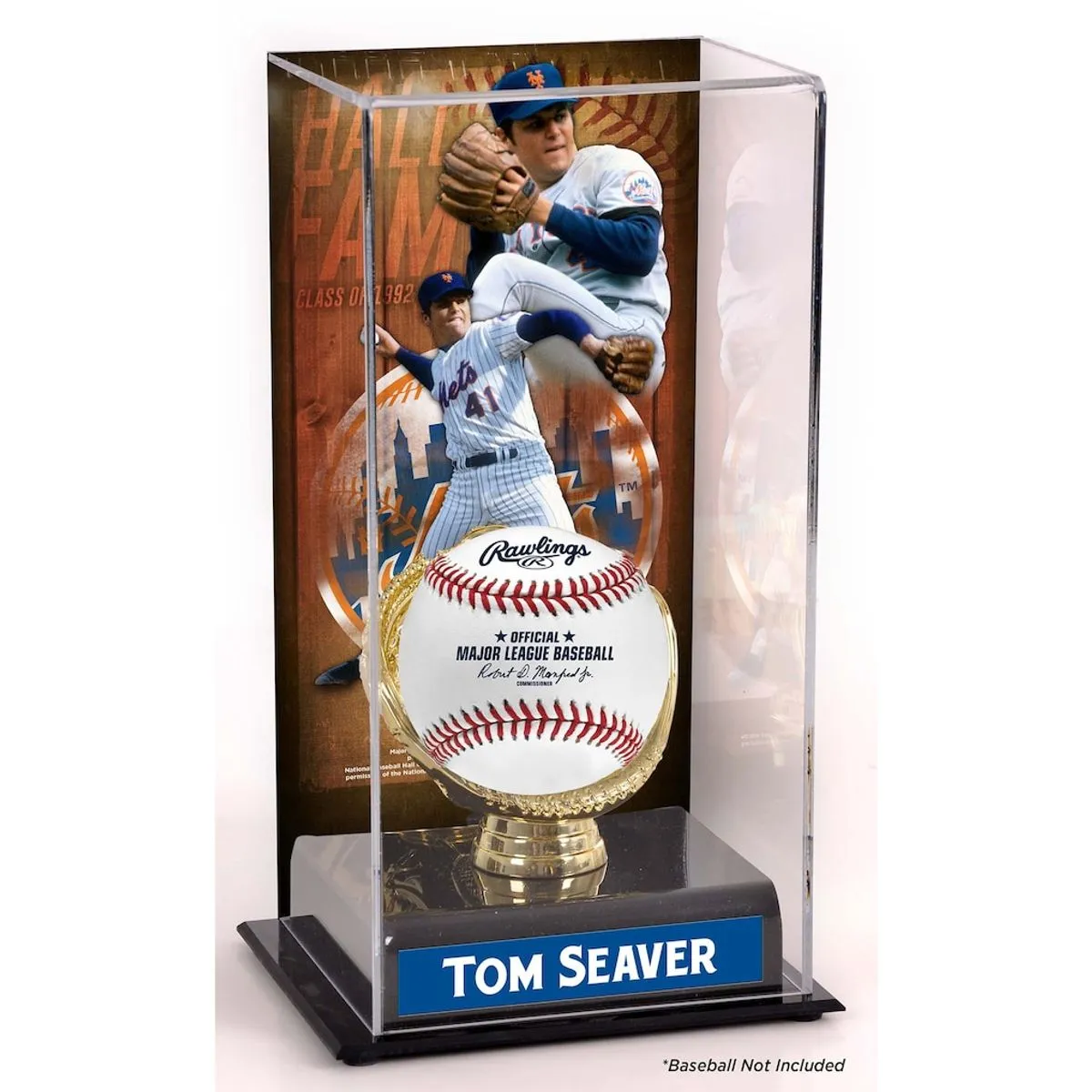 Tom Seaver Hall of Fame Sublimated Display Case with Image