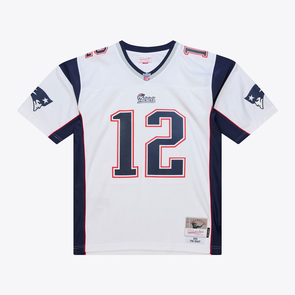 Tom Brady Mitchell & Ness 2000 Legacy Replica Jersey, White