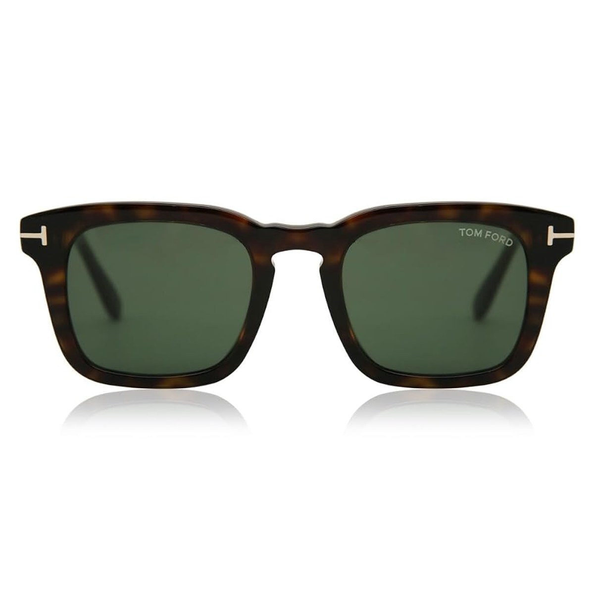 Tom Ford Dax FT0751 square sunglasses in black acetate