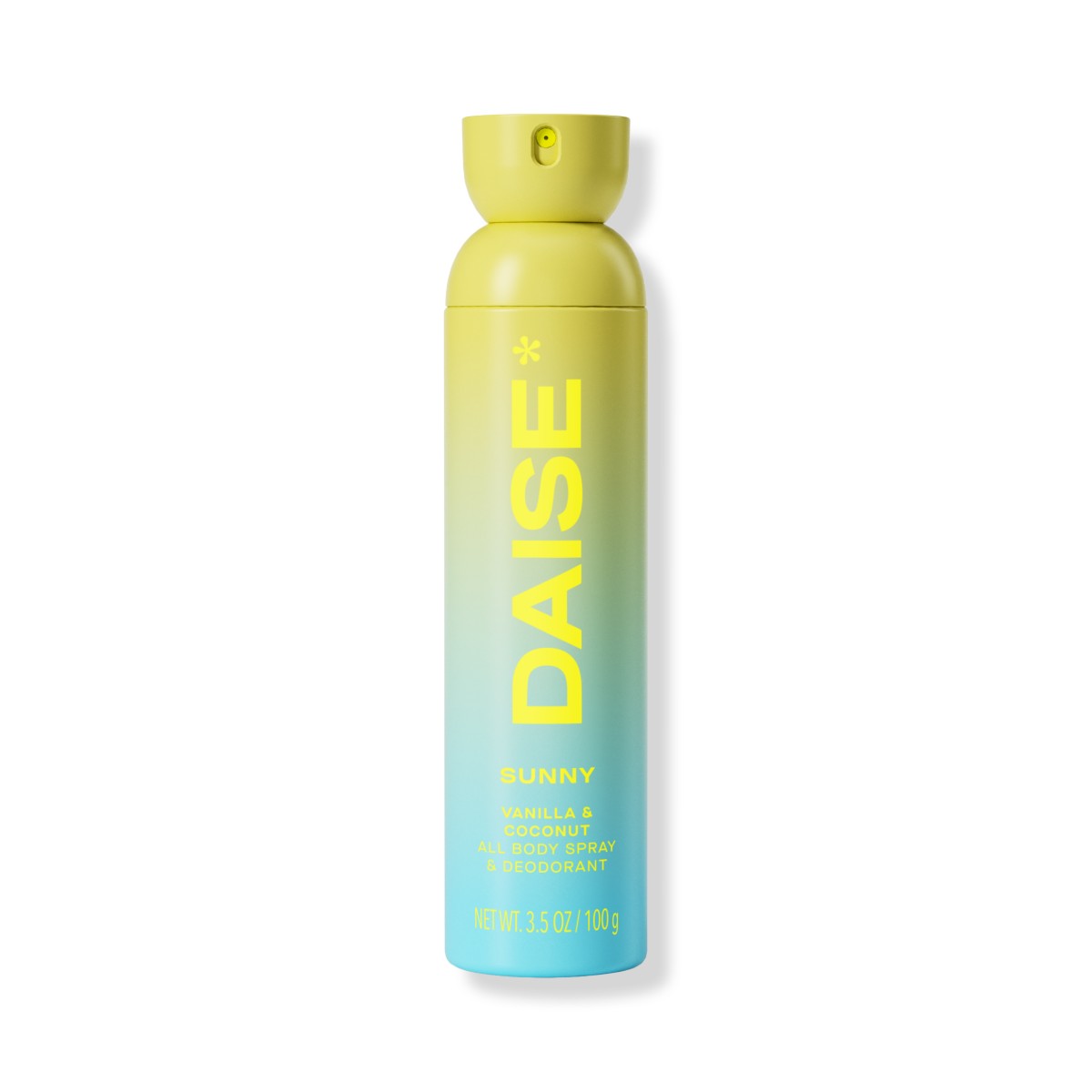 DAISE All Body Spray & Deodorant, Vanilla & Coconut