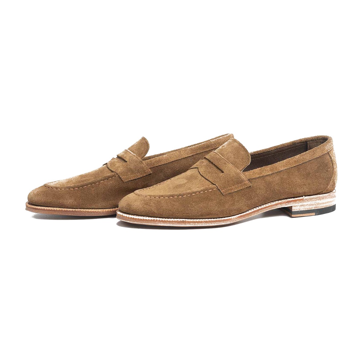 Meermin 514511 Unlined Penny Loafer in Atacama Suede