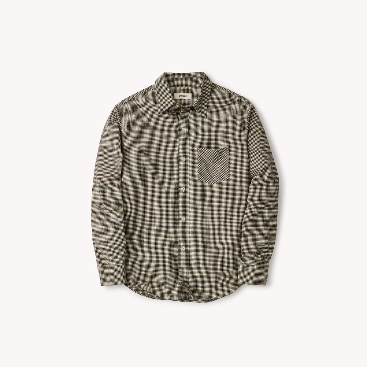 Buck Mason Pacific Twill Flannel One Pocket Shirt
