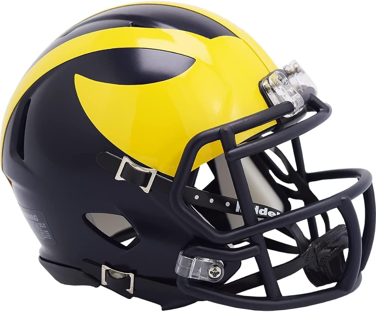 Riddell Michigan Speed Replica Mini Helmet