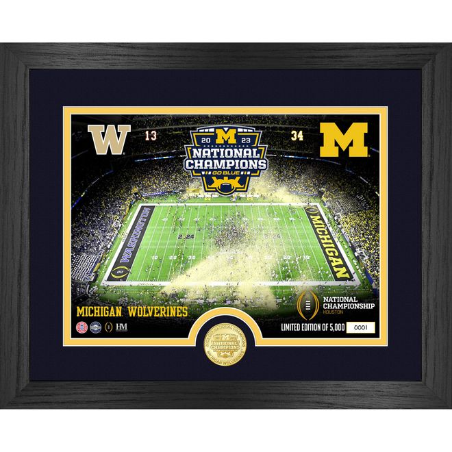 Michigan 2023 National Champions Highland Mint (12x15)