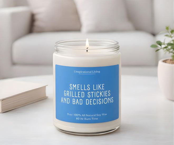Penn State 'Smells Like Grilled Stickies and Bad Decisions' Candle