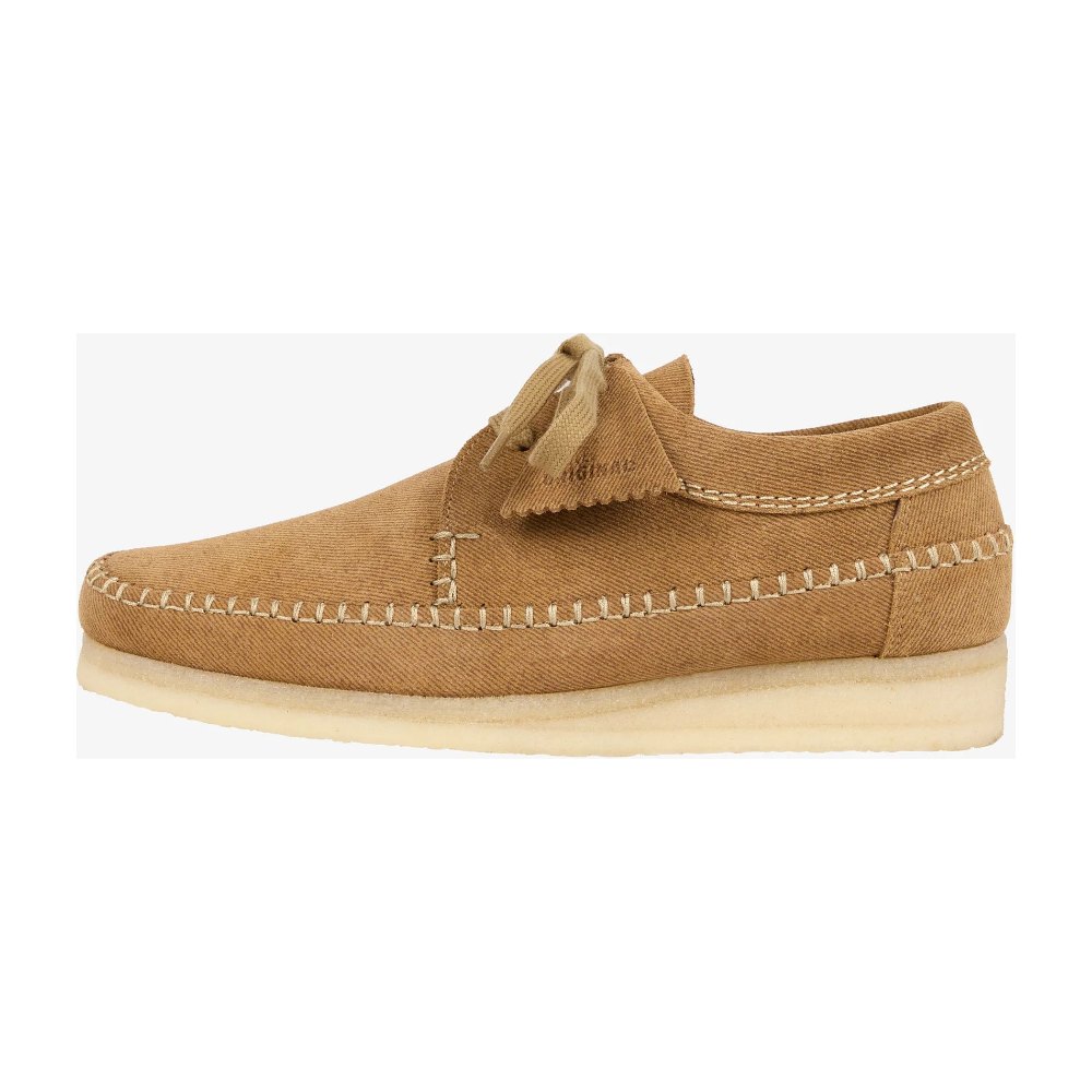 A.P.C. x Clarks Originals Weaver in caramel suede