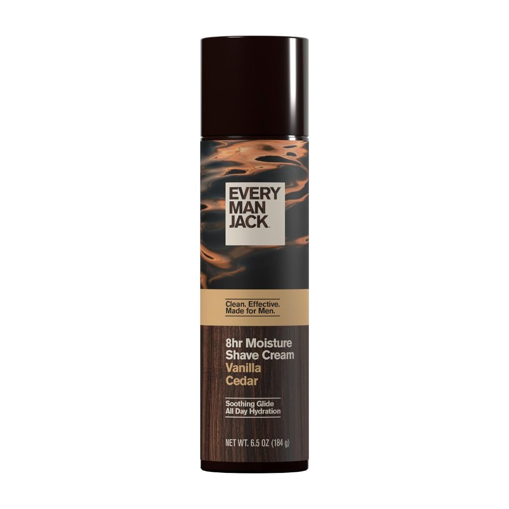 Every Man Jack 8-Hour Moisture Shave Cream in Vanilla Cedar