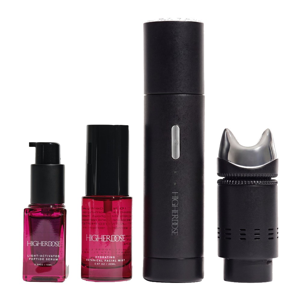 HigherDOSE Pro Laser Renewal Wand with cryo head and serum