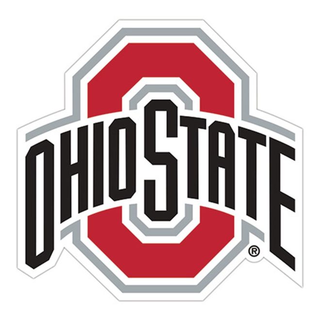 Ohio State Buckeyes 24-Inch Logo Cutout Sign