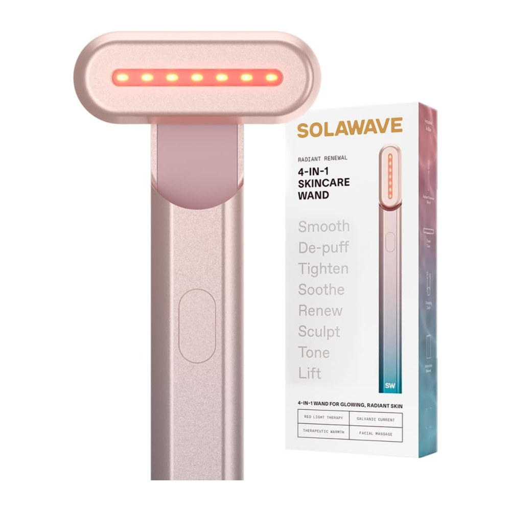 Solawave 4-in-1 red light therapy wand