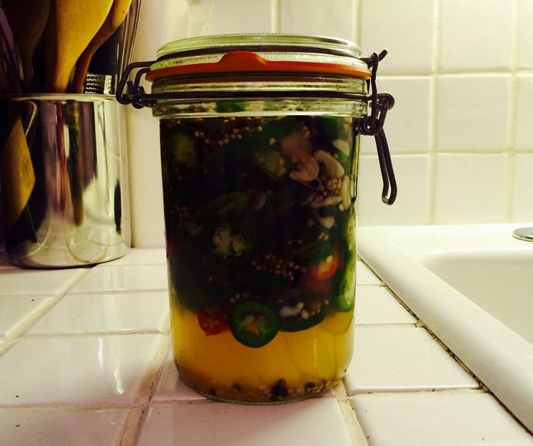 Pickled Hot Peppers