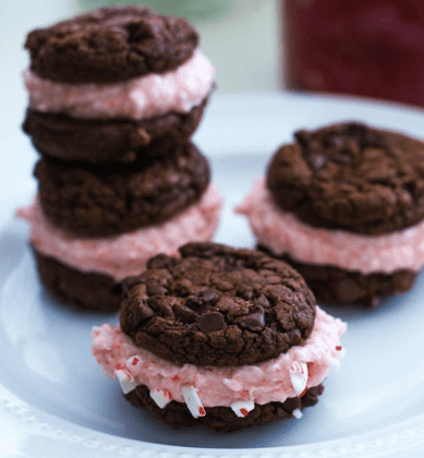 fudge-cookies-with-peppermint-buttercream-recipe