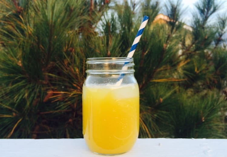 Pineapple and Tequila Cocktail