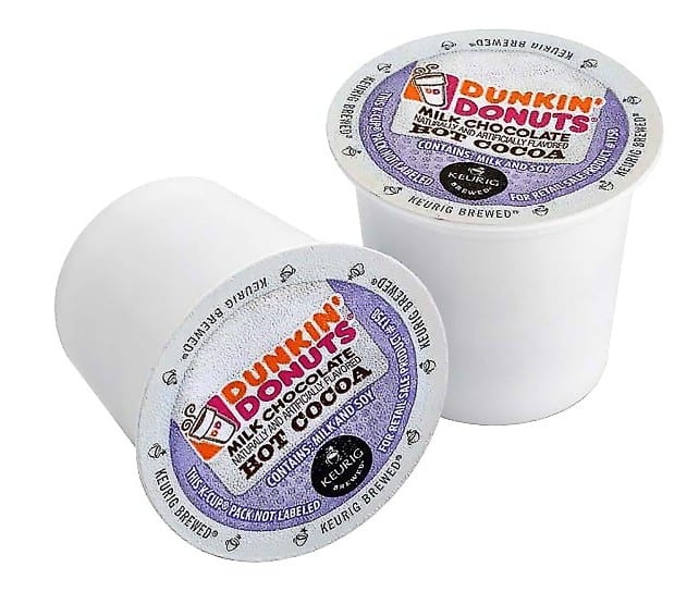 Dunkin Donuts Hot Chocolate/Cocoa K Cups 2016 - 2017