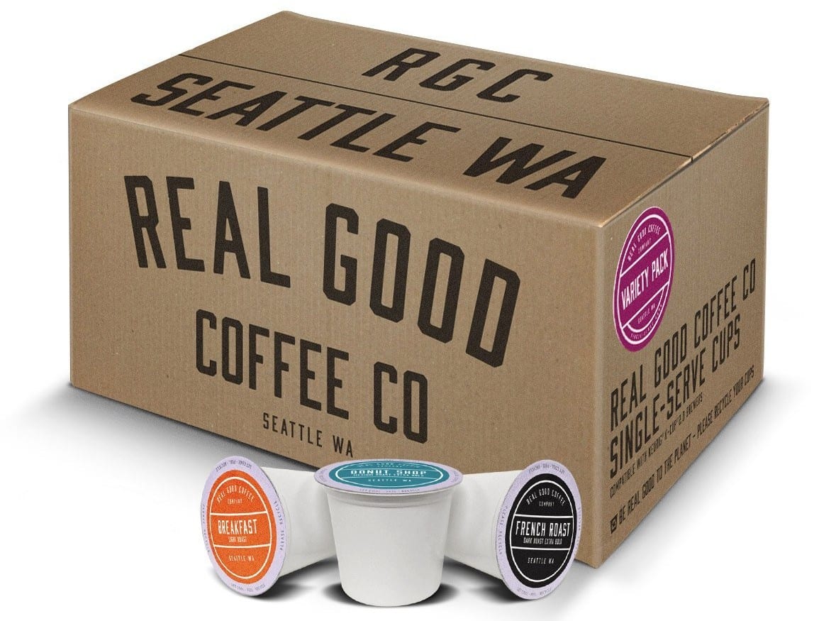 Real Good Coffee Recyclable K Cups 2016 - 2017