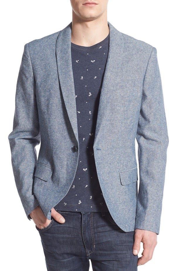 2016-blazers-for-men-chambray-shawl-collar-sport-coat