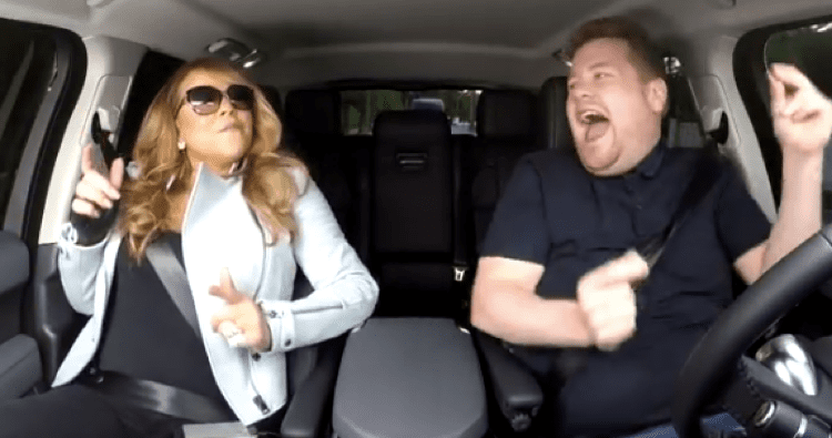 Watch James Corden Out... Mariah Carey Songs Christmas